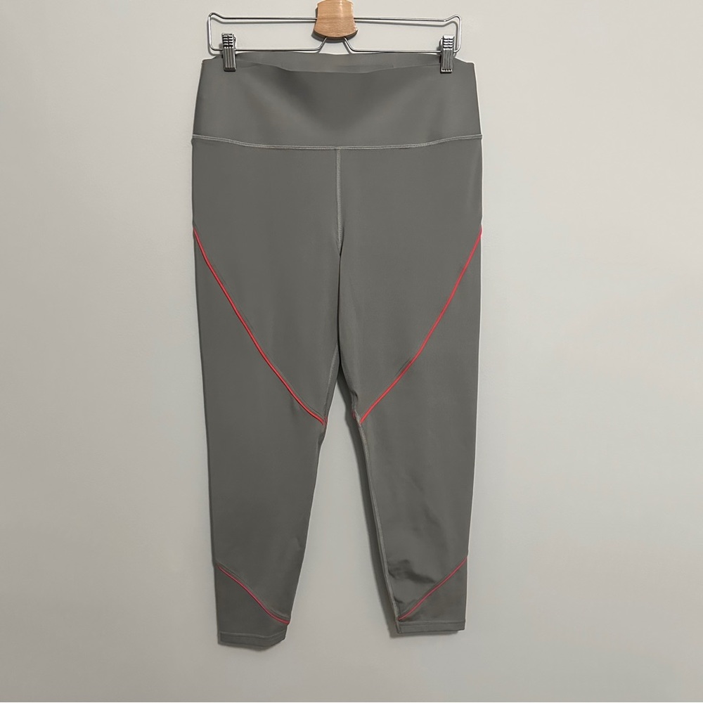 GAP Fit High Rise Sculpt Revolution Leggings 7/8 Length Pilot Gray Women's XLT